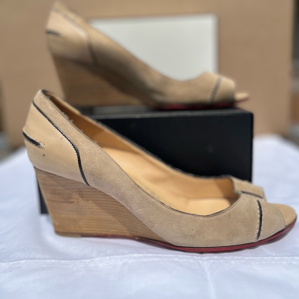 Christian Louboutin wedges (37.5)